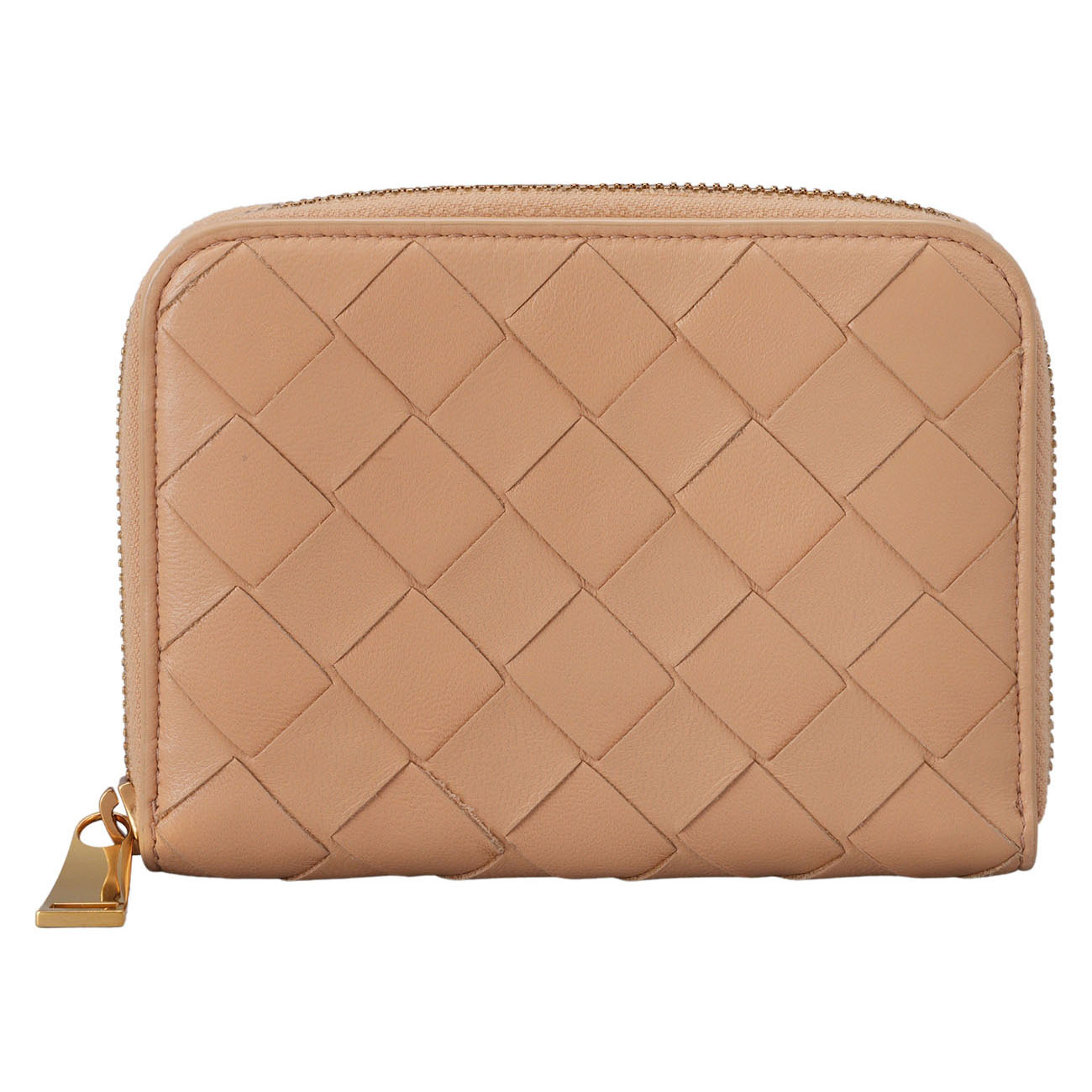 BOTTEGA VENETA(USED)보테가베네타 인트레치아토 지퍼 반지갑